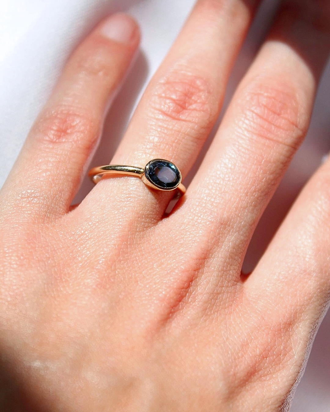 Anillo topacio london oval — foto 4