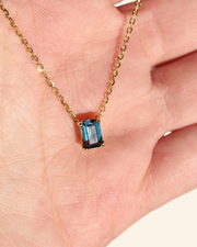 Collar Topacio London Blue