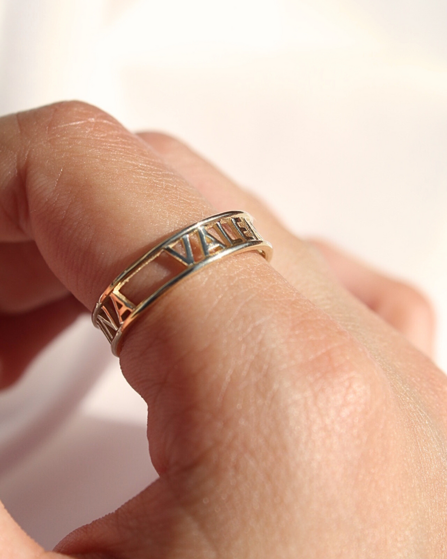 Anillo nombre