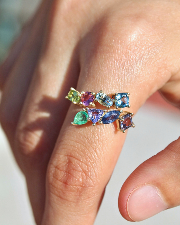Anillo multigema