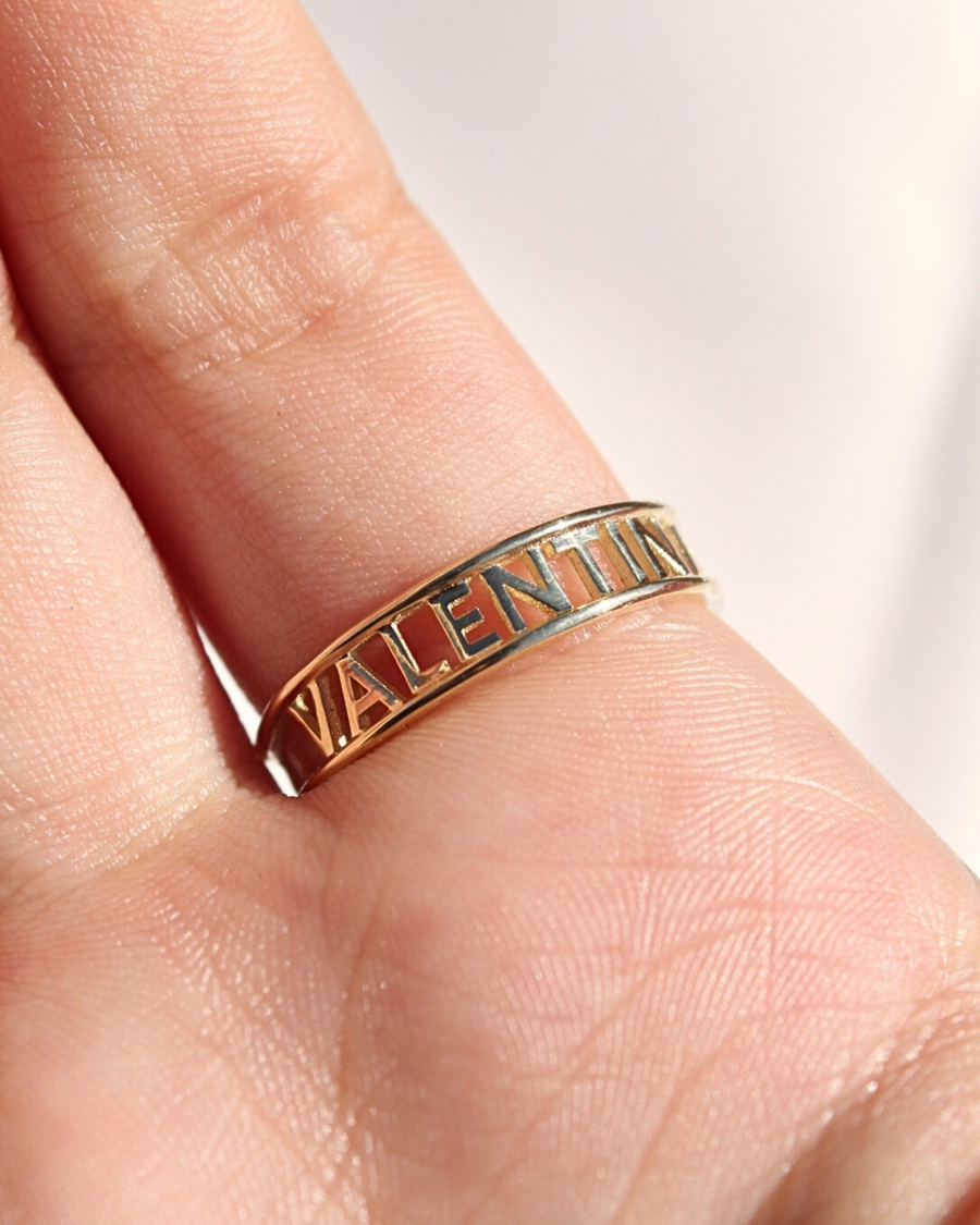 Anillo nombre