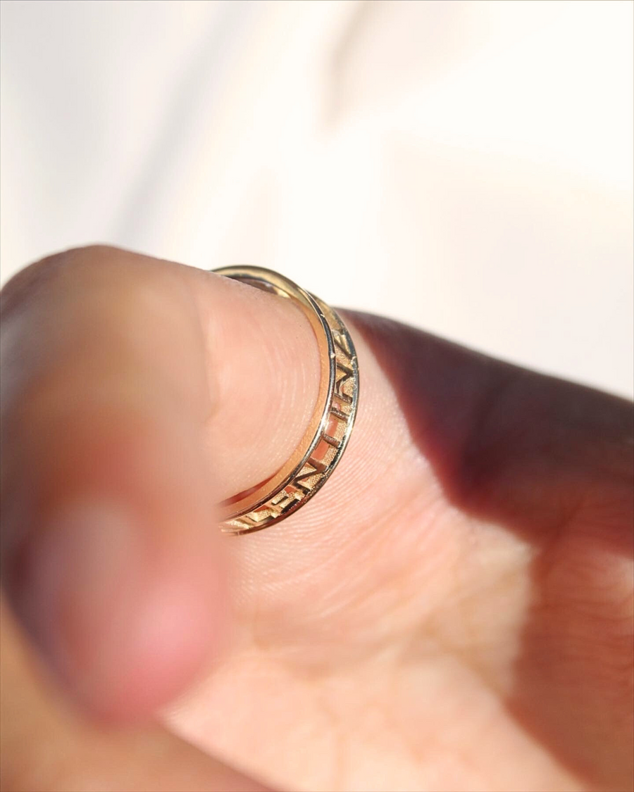 Anillo nombre