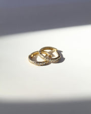 Par de Huggies Diamantes de 1.3mm