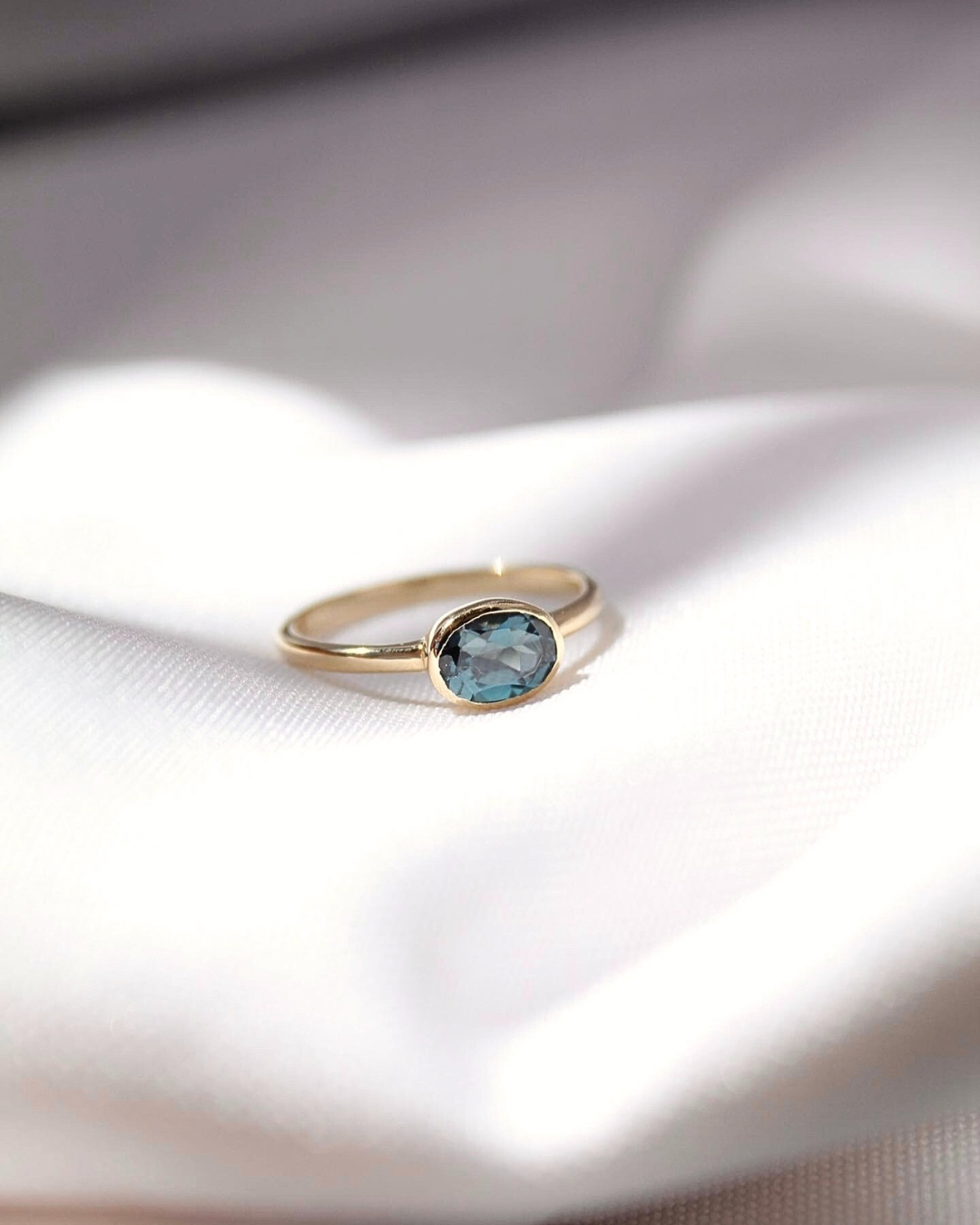Anillo topacio london oval — foto 3
