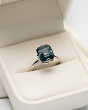 Solitario Topacio London Blue