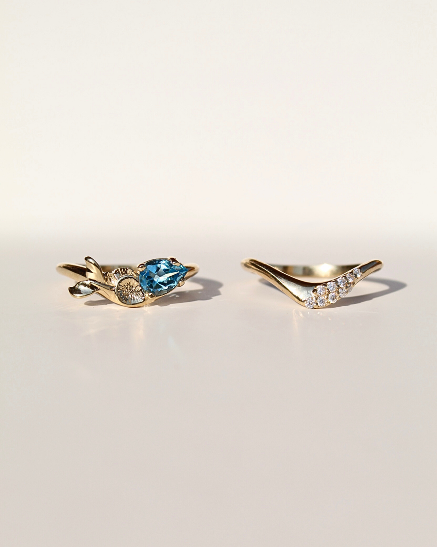 Anillo cola de ballena