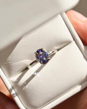 Anillo Tanzanita